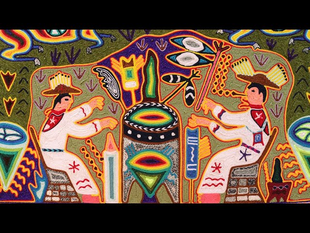 Mexico: Create a Huichol Yarn Painting - Timothy S. Y. Lam Museum