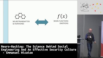 Hack.lu 2018: The Science Behind Social Engineering And An Effective Security Culture - E. Nicaise