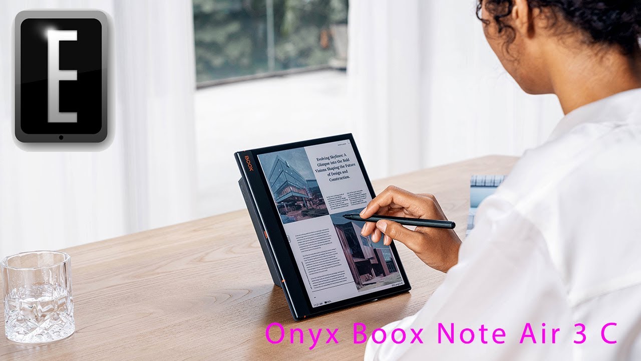 Onyx Boox Note Air 3C is a 10.3-inch Kaleido 3 E-Note - Good e-Reader