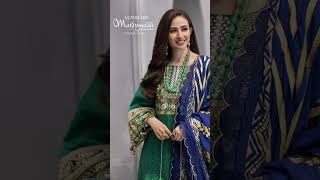 Most beautifull Green and blue dress for2023dressesdesigns 2023  fashion pakistaniactress