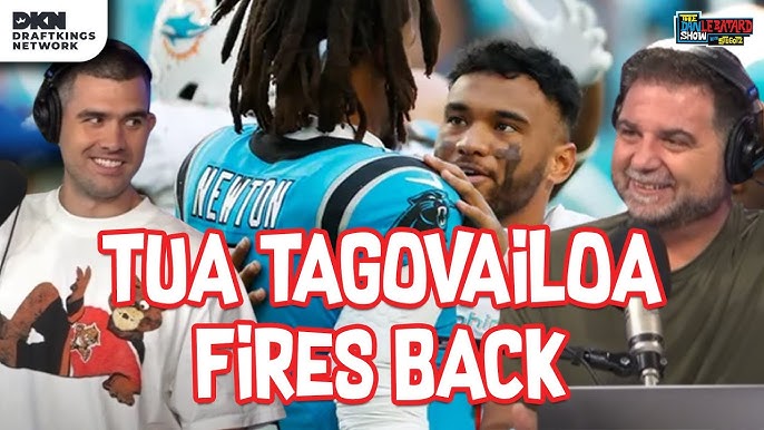 “I would rather have Cam Newton start on Monday than Tua”: Reacting to  Tua’s Beef With Cam Newton