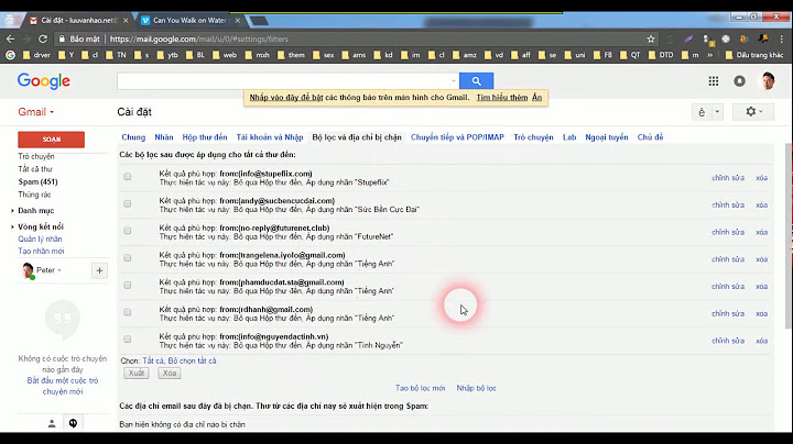 Hướng dẫn quản lý hộp thư gmail
