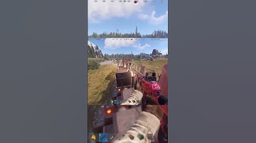 Train Surprise Attack! 🔥 #rustmoments #rust #rustgame