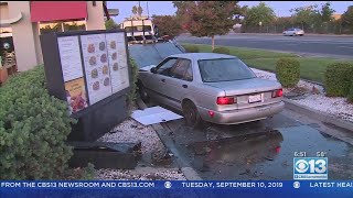 Car Crashes Into Panda Express Drive-Thru