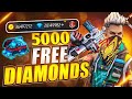 🤯💎How to get 5,000 Diamonds in Free Fire🔥 2026 Latest Trick 100% Working