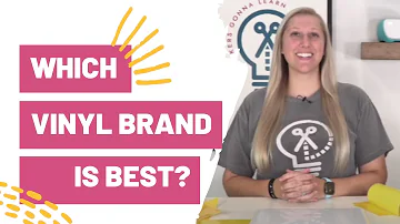 What vinyl brands work with Cricut?