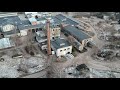 DJI"Spark".Бывшая бумажная фабрика "Югла". Flight over Jugla's former paper mill.Juglas papīrfabrika