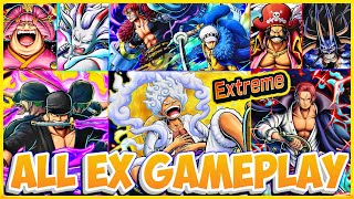 Every Extreme Legendary Character Gameplay | One Piece Bounty Rush