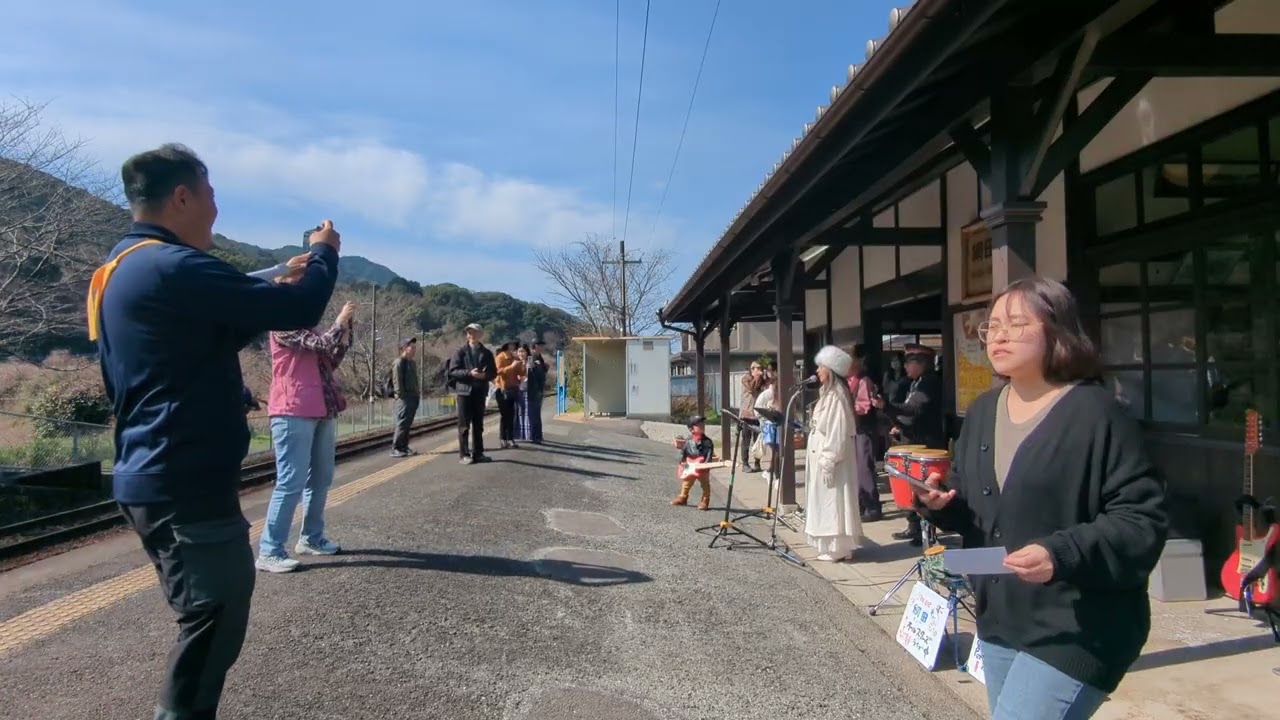 Aトレインおもてなしライブ今日から３月　網田オールスターズ