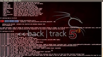 BackTrack 5   SQLMap Kullanımı