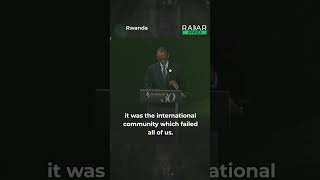 International community 'failed all of us' during Rwanda genocide: Kagame