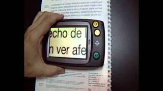 para donar Personas mayores Polinizar Lupa Digital HANDY 4.3" para Personas con Baja Visión - YouTube