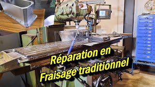 Fabrication d&#39;un guidage en fraisage traditionnel