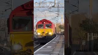 Class 66 RHTT passing Tamworth #train #railtrack #railway #networkrail #trainspotting #RHTT ￼