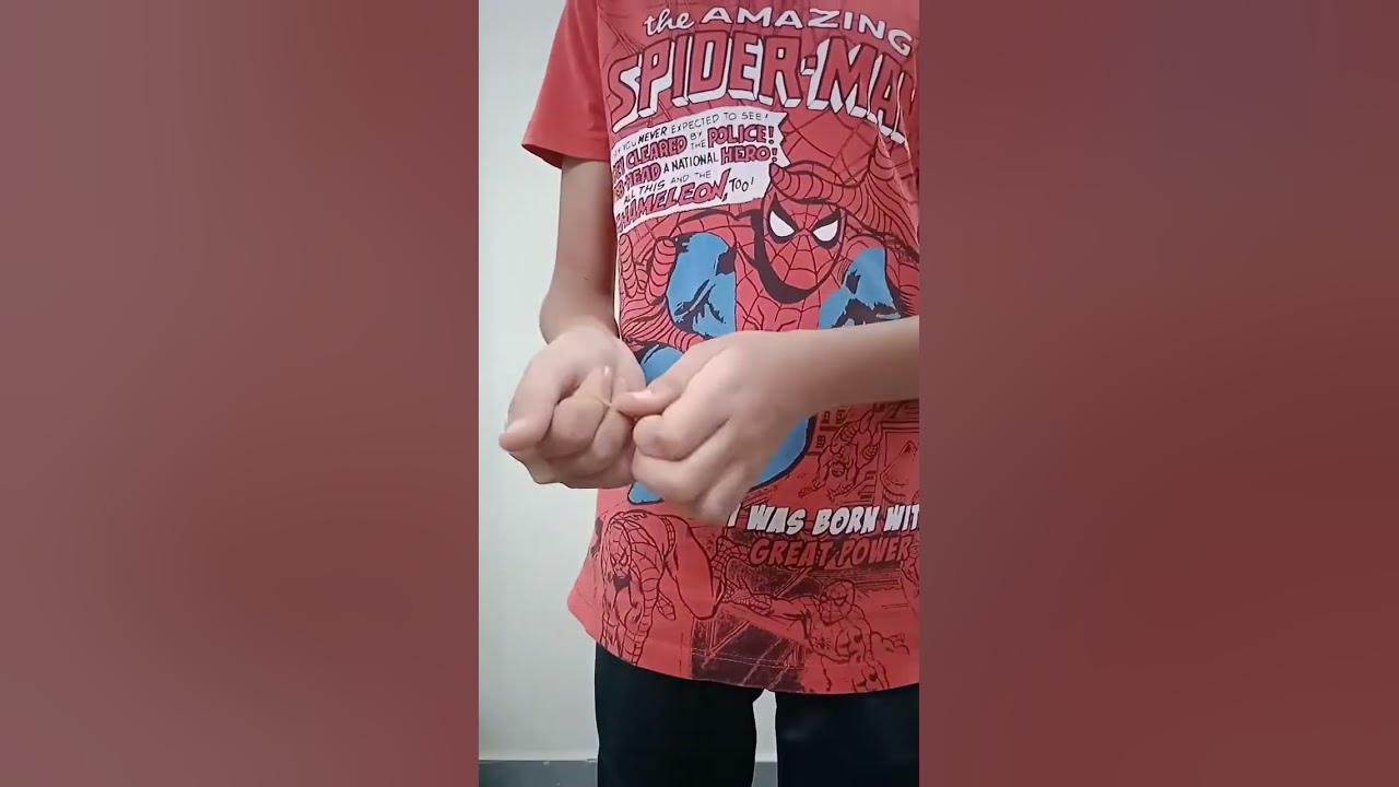 Rubberband magic trick part1 YouTube
