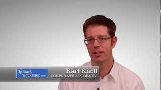 UpStart Workshop - Episode 16 - Why should I sign a term sheet for venture finance
