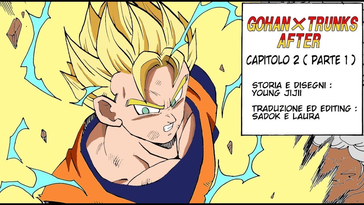 GOHANxTRUNKS AFTER VOLUME 2 MANGA ITA ( Parte 1 )