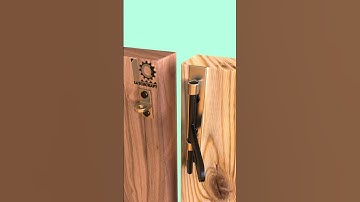 A Latch So Smooth, It’s Almost Hypnotic 🔧#SlidingLatch #GateMechanism #ASMRLock #LatchCraft #Shorts