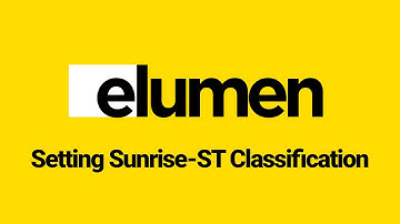 Setting the Sunrise-ST Classification
