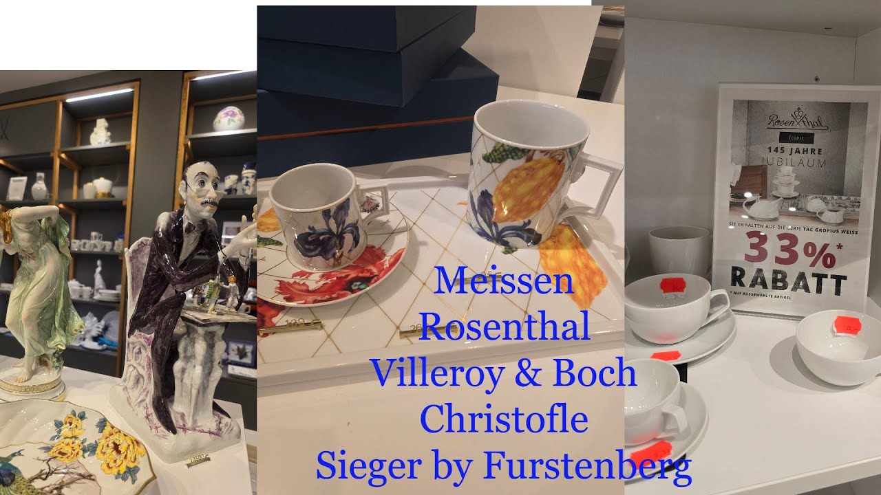 Фарфор☕️ Meissen💥 Rosenthal🍵 Villeroy&Boch💥 Christofle☕️ Siger by ...