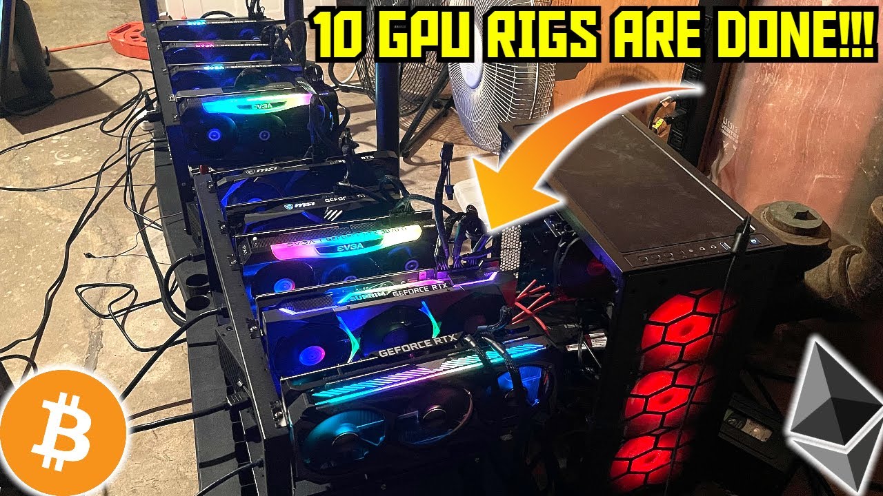 Finishing my 10 RTX 30 series GPU rigs - YouTube