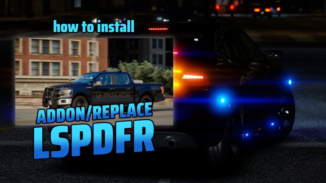 how-to-install-police-cars-addon-and-replace-lspdfr-gta5-youtube