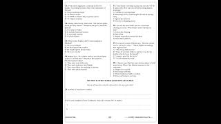 Grade 8 IRE Opener Exam Term 3 2025