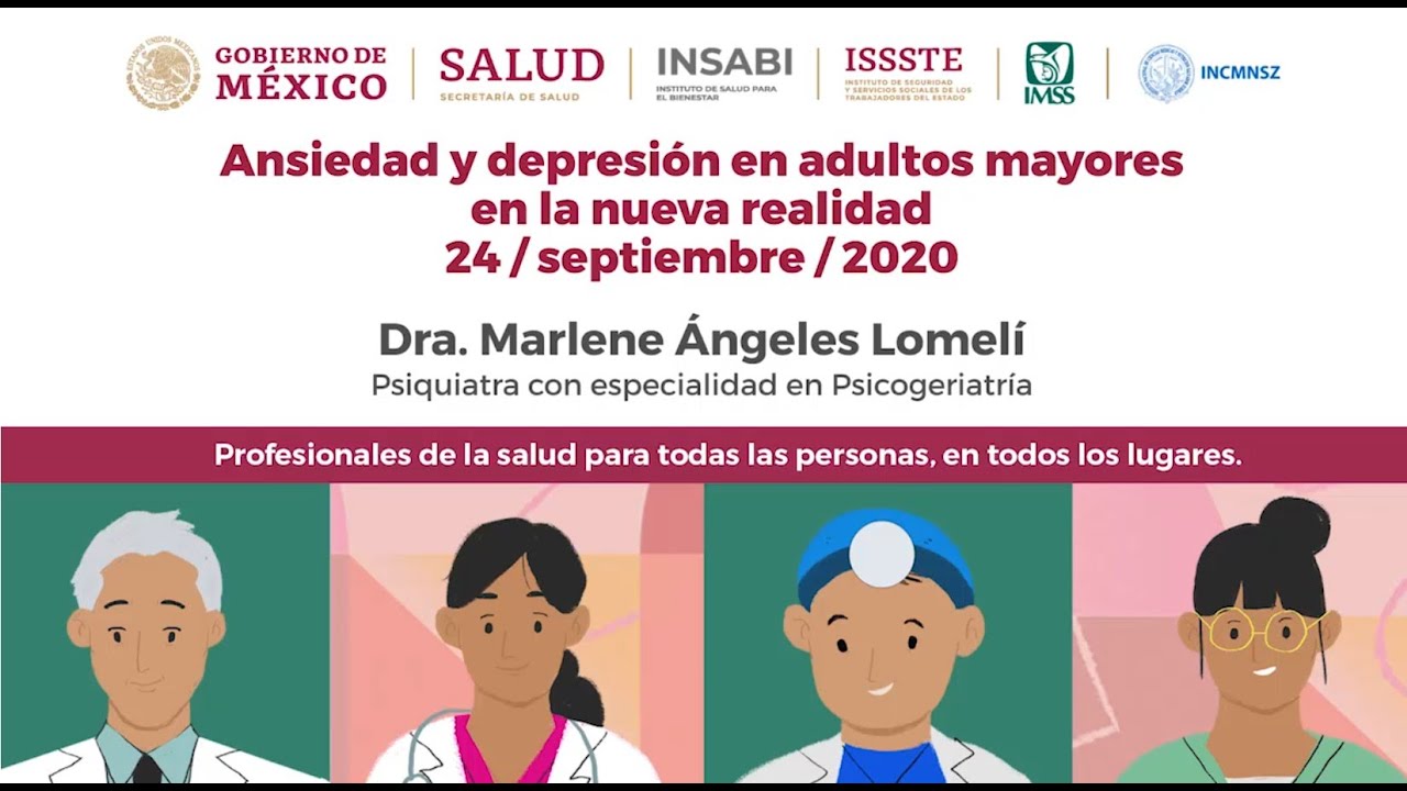 Ansiedad y depresión en adultos mayores en la nueva realidad - YouTube