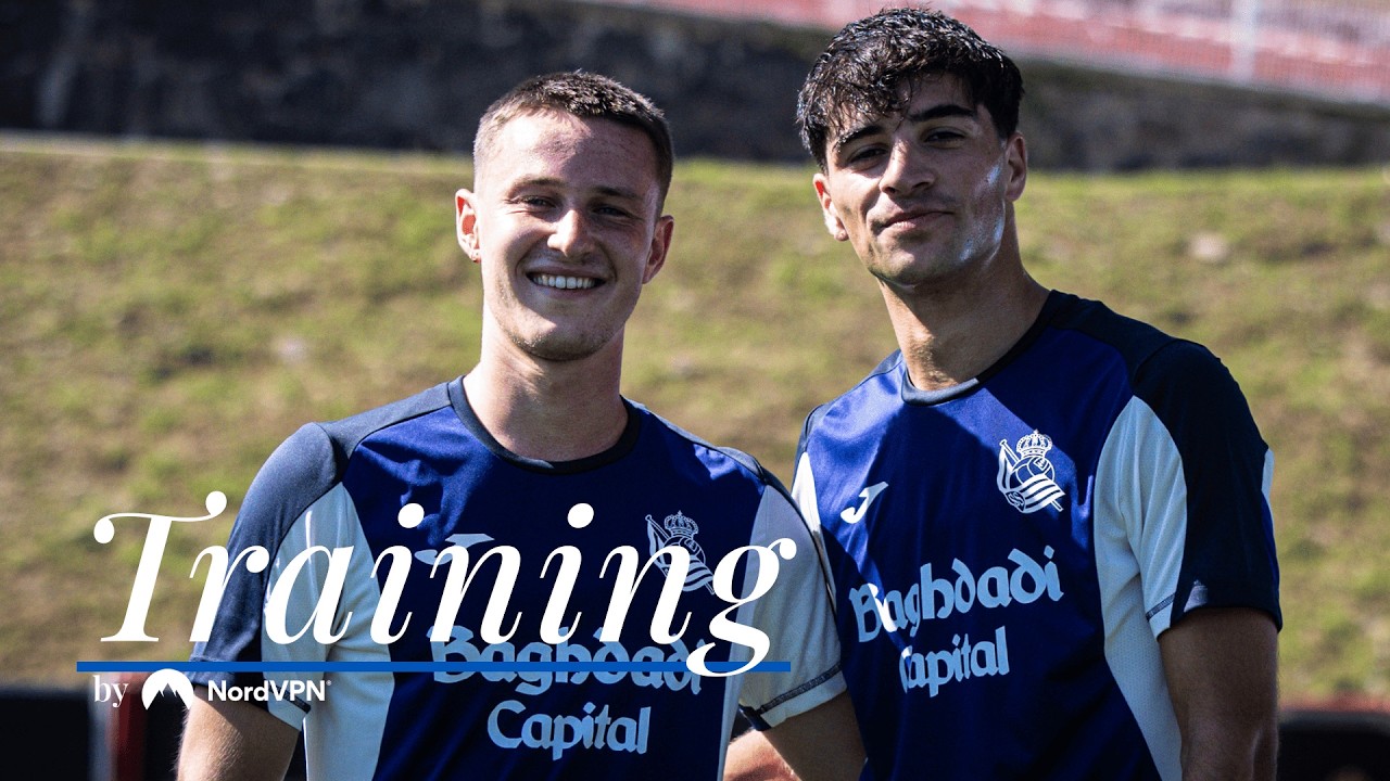 ENTRENAMIENTO | Sesión bajo el calor | Real Sociedad
