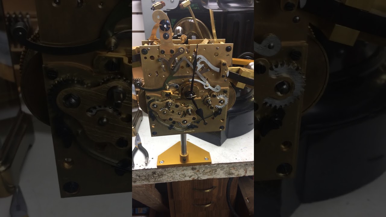 Gustav Becker P14 westminster movement chiming