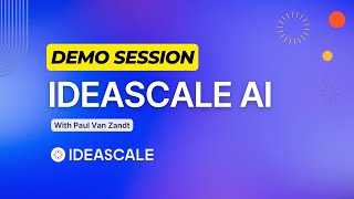 Full Demo: Transform Your Innovation Strategy with the Power of IdeaScale AI!