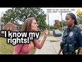 Entitled Karen Thinks She Knows the Law Better Than Cops, Doesn’t Know Who She’s Dealing With