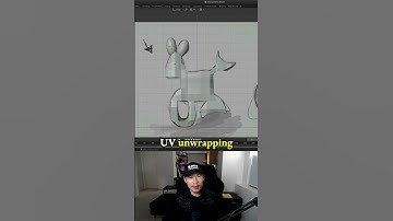 Mark seams. UV unwrap for 3d model low poly character in Blender - 2.1: Nosy Tails