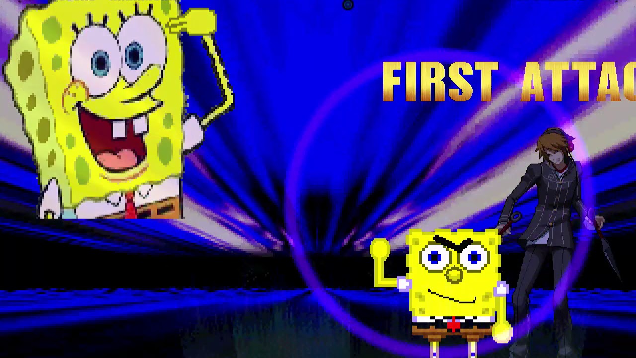 Mugen Request Yosuke Hanamura vs Ki Spongebob