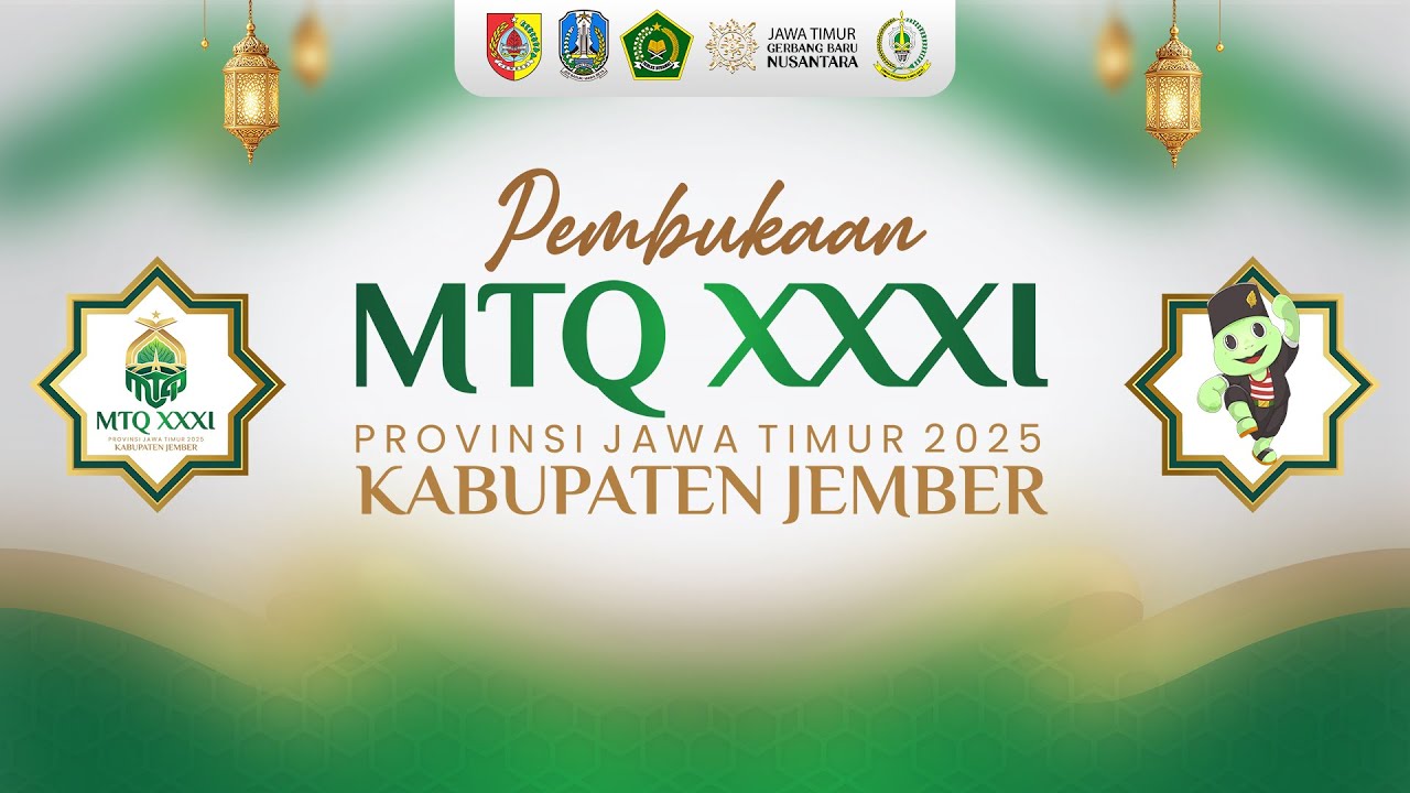 Pembukaan MTQ XXXI Provinsi Jawa Timur 2025 di Kabupaten Jember