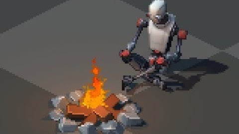 UPixelator -  Campfire (3d Pixel Art)