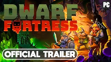 Dwarf Fortress Steam Edition - Release Date Trailer (Colony Simulation Game)