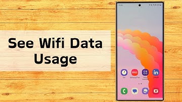 How To Check WiFi Data Usage Samsung Galaxy S24 Ultra || See Wifi Data Usage