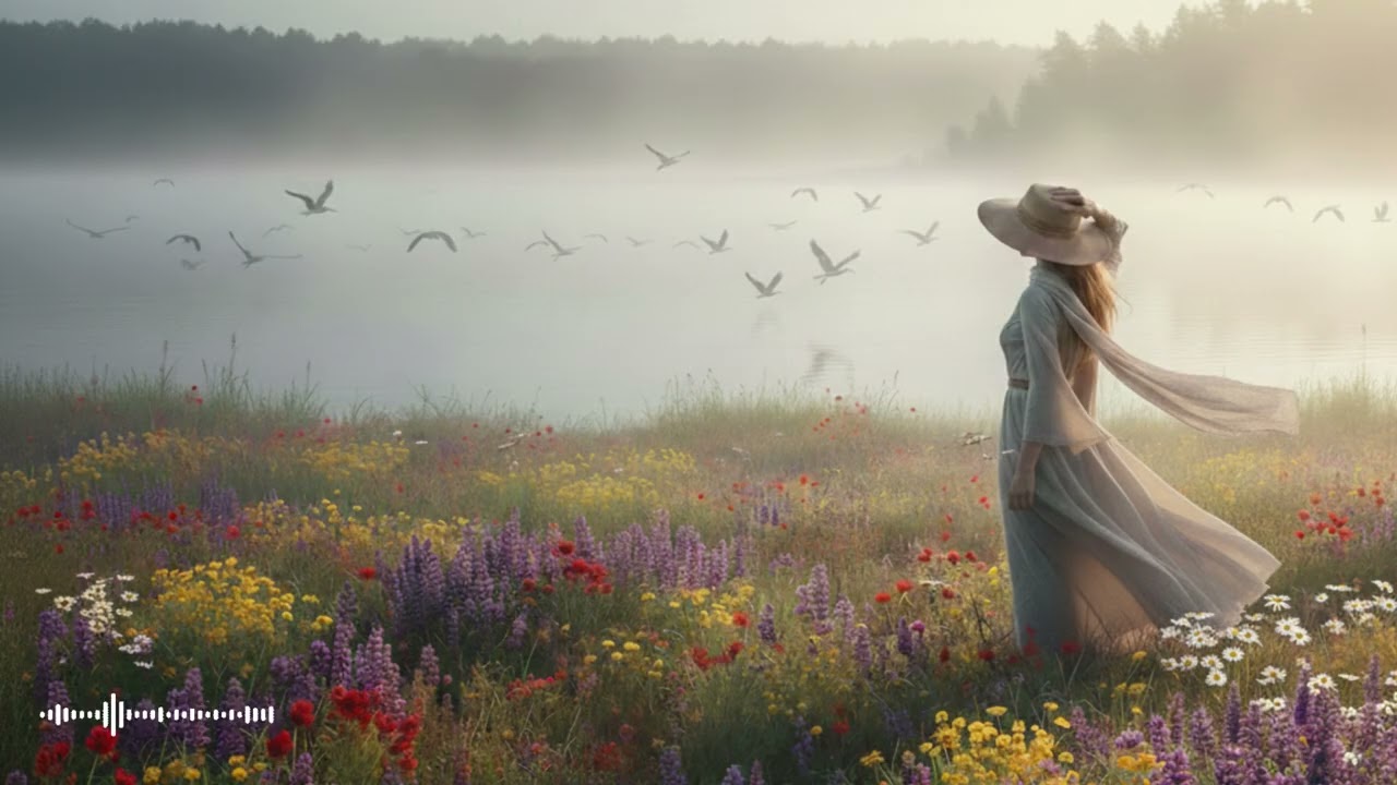 들판에 핀 수줍은꽃