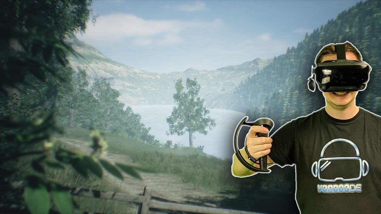 A wonderful virtual walk through New Zealand - Wakamarina Valley [VR Gameplay]