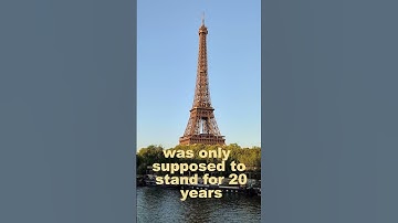 The EIFFEL tower was almost torn down 😱😳😱#facts #amazingfacts #funfacts #shortsfeed #shorts