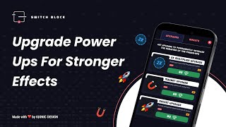 Upgrade Power-Ups in SwitchBlock – Boost Duration, Score Faster! screenshot 4