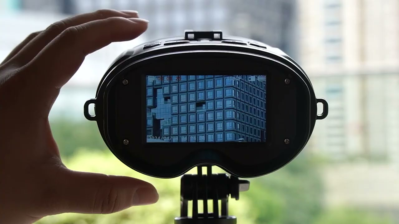 完全暗闇でも800m先を視認！10倍ズーム＆フルHD録画搭載した多機能望遠