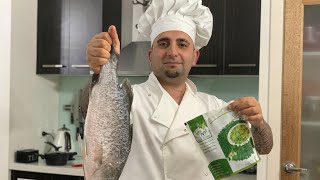 آموزش سبزی پلو با ماهی رستورانی با دو فوت کوزه گری جوادجوادی