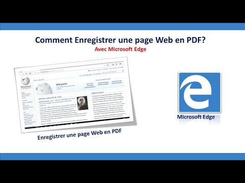 Comment Enregistrer Une Page Web En Pdf Youtube