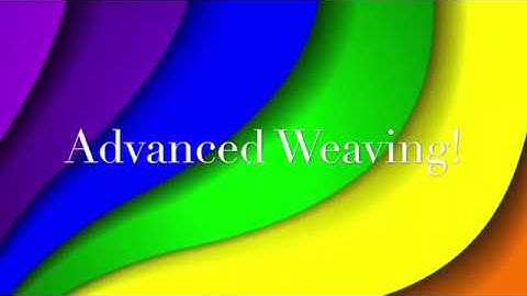 Advanced Paper Weaving for Kids