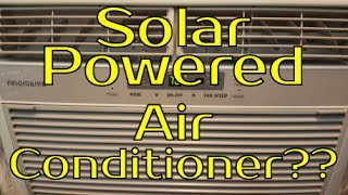 I get this question asked all the time, can power my air conditioner
with solar panels. yes, of course you can. but how many panels and is
it worth it? let...