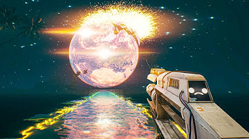 Earth Explosion Scene 4K - The Entropy Centre