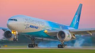 Oshkosh BIG Arrivals and Departures (A330neo, 777 Demo) EAA AirVenture 2022