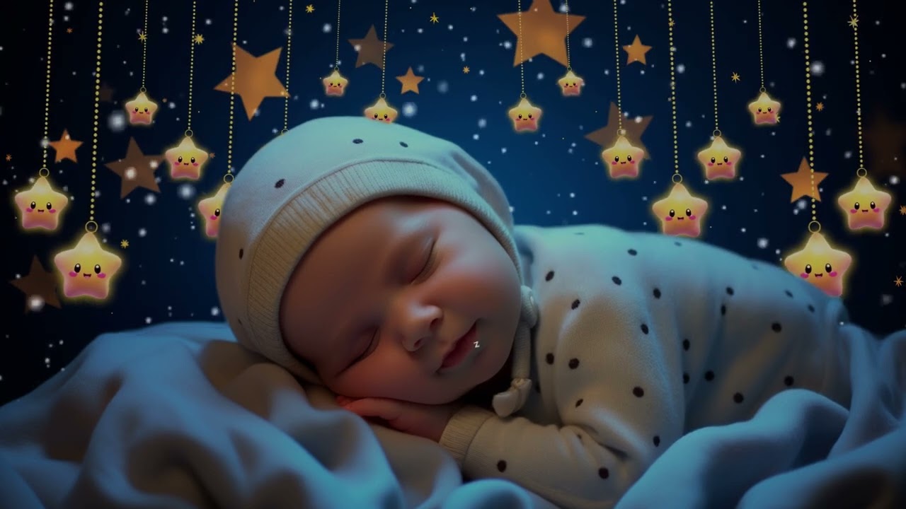 Overcome Insomnia in 3 Minutes 💤 Baby Sleep Music 🌙 Mozart & Brahms Lullabies for Sweet Dreams